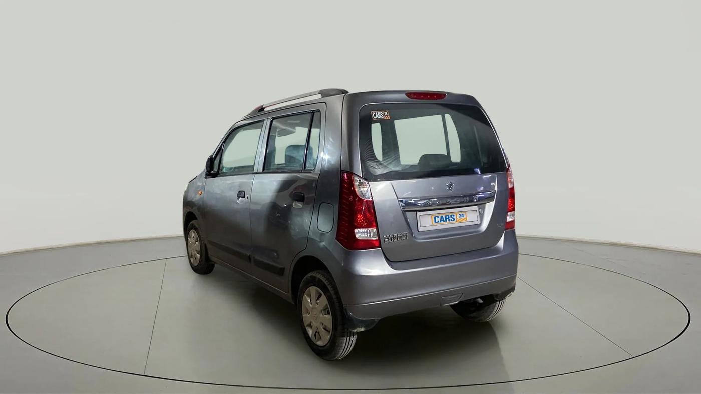 2014 Maruti Wagon R 1.0 LXI, Petrol, Manual, 53,555 km, Left Back Diagonal