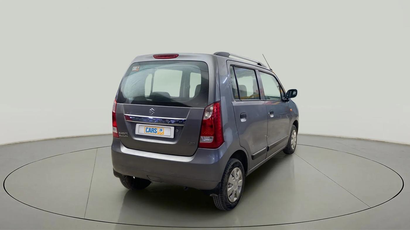 2014 Maruti Wagon R 1.0 LXI, Petrol, Manual, 53,555 km, Right Back Diagonal