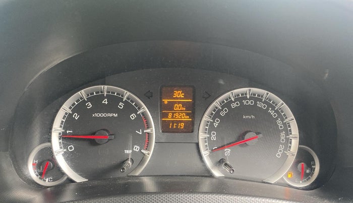 2017 Maruti Swift ZXI, Petrol, Manual, 81,900 km, Odometer Image