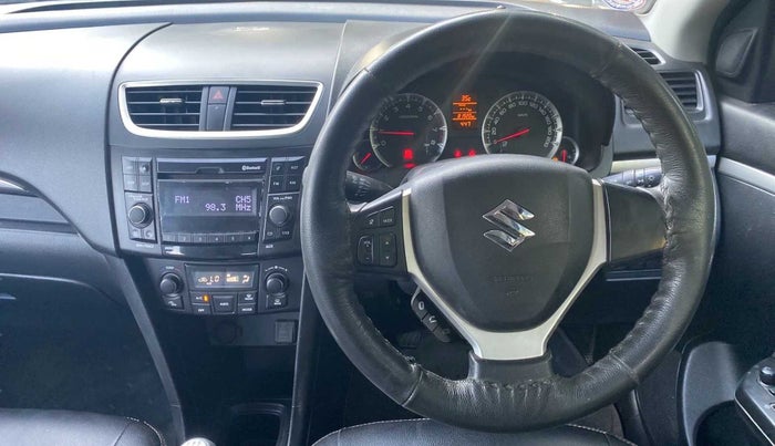 2017 Maruti Swift ZXI, Petrol, Manual, 81,900 km, Steering Wheel Close Up