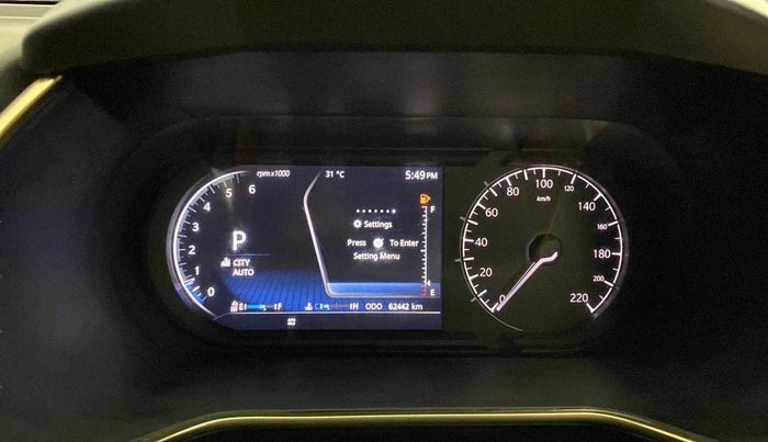 2021 Tata Safari XZA PLUS GOLD 6 S, Diesel, Automatic, 62,649 km, Odometer Image