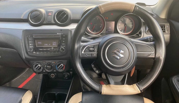 2019 Maruti Swift VXI AMT, Petrol, Automatic, 31,806 km, Steering Wheel Close Up