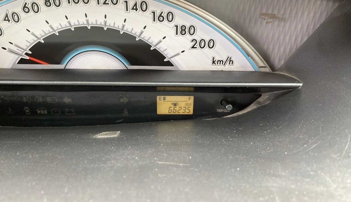 2013 Toyota Etios G, Petrol, Manual, 66,250 km, Odometer Image