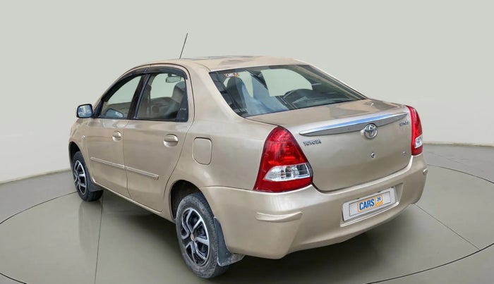 2013 Toyota Etios G, Petrol, Manual, 66,250 km, Left Back Diagonal