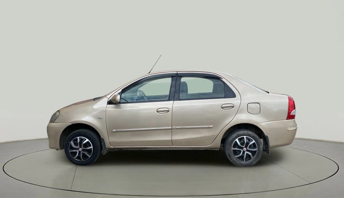 2013 Toyota Etios G, Petrol, Manual, 66,250 km, Left Side