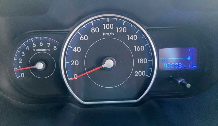 2013 Hyundai i10 MAGNA 1.2, Petrol, Manual, 80,016 km, Odometer Image