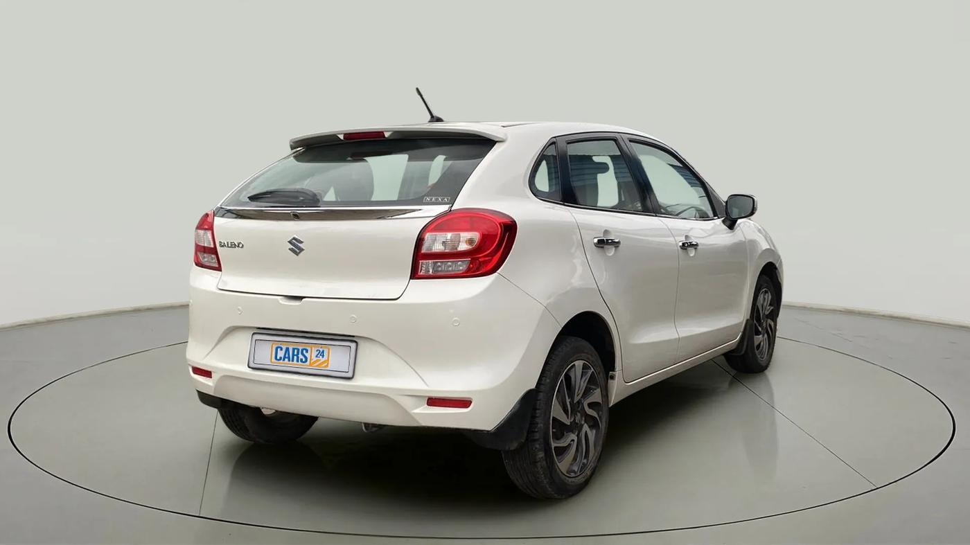 2020 Maruti Baleno ALPHA CVT PETROL 1.2, Petrol, Automatic, 29,675 km, Right Back Diagonal