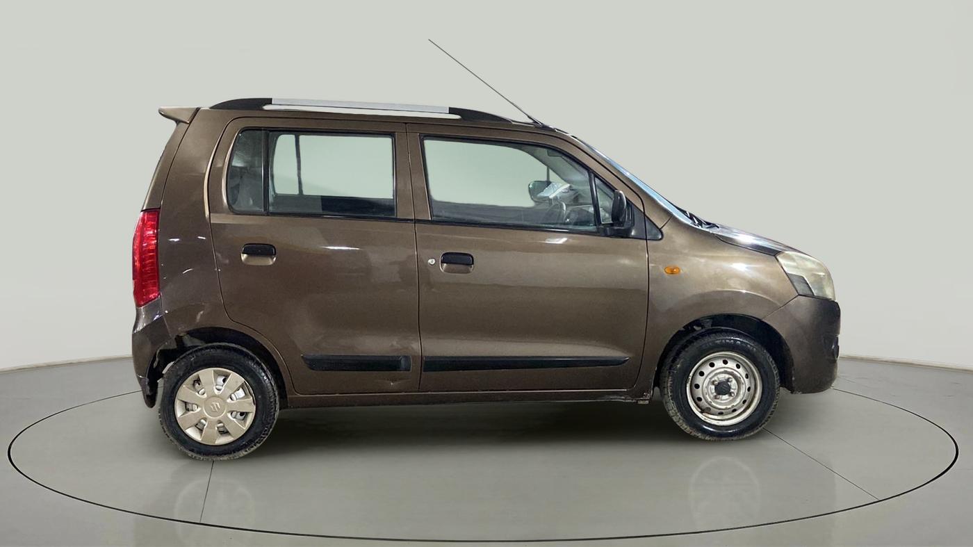 2013 Maruti Wagon R 1.0 LXI CNG, CNG, Manual, 63,470 km, Right Side View