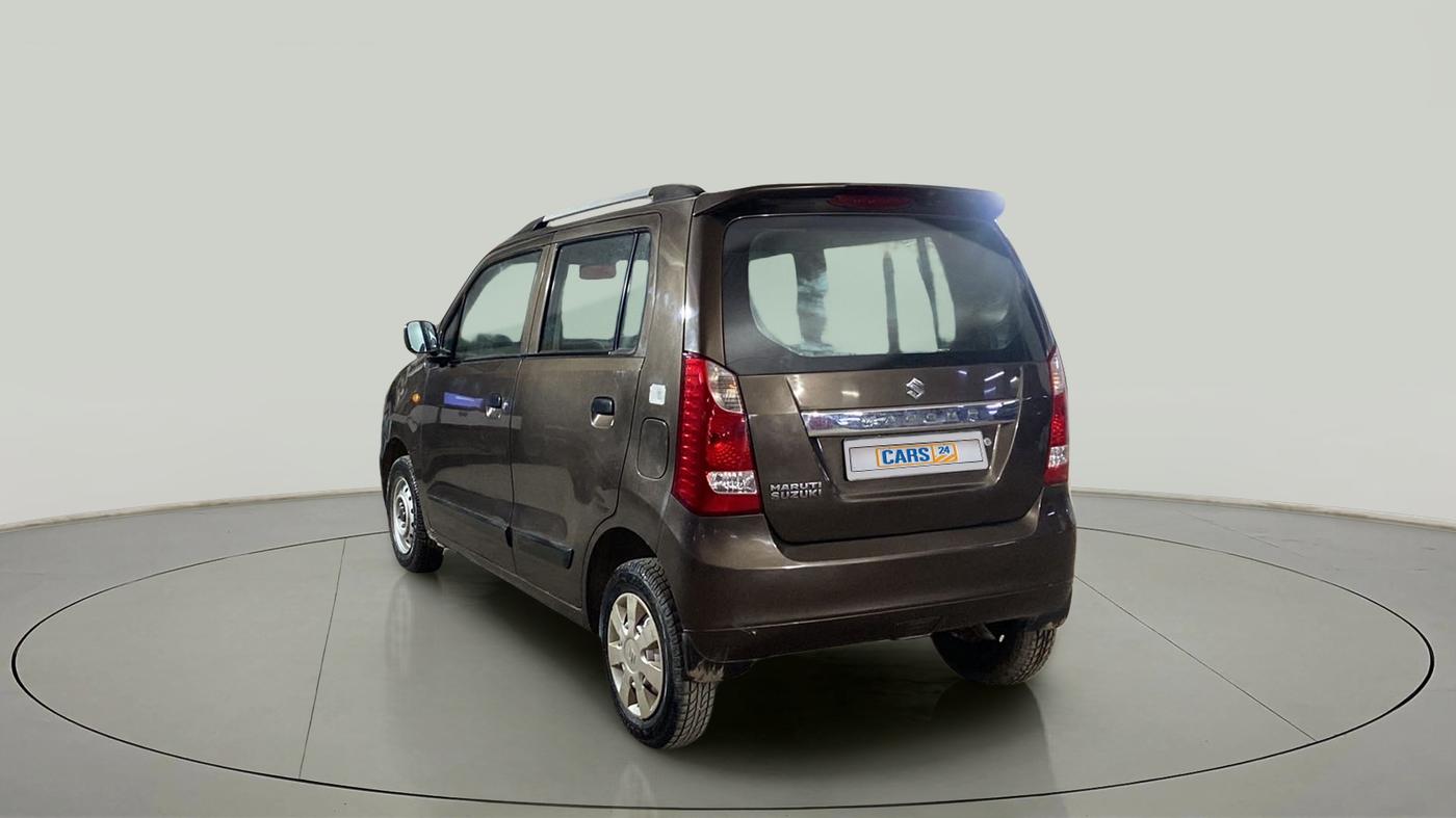 2013 Maruti Wagon R 1.0 LXI CNG, CNG, Manual, 63,470 km, Left Back Diagonal