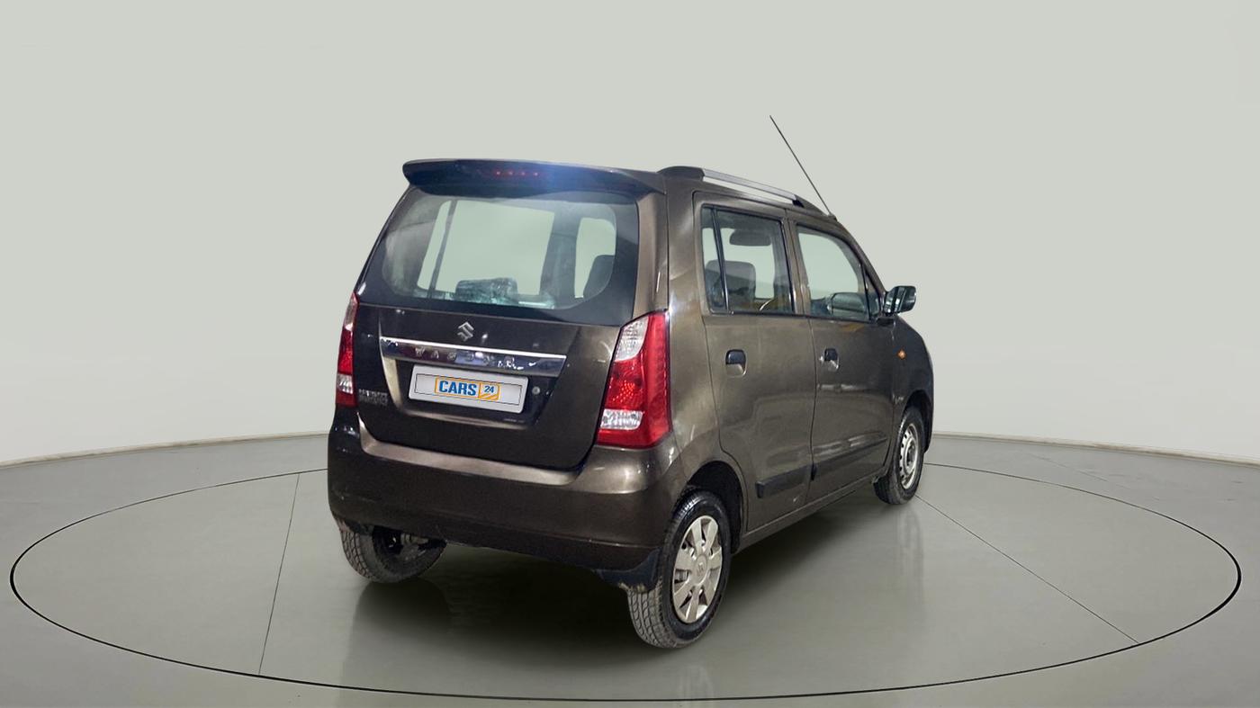 2013 Maruti Wagon R 1.0 LXI CNG, CNG, Manual, 63,470 km, Right Back Diagonal
