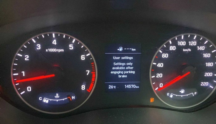 2019 Hyundai Elite i20 ASTA 1.2 (O), Petrol, Manual, 14,567 km, Odometer Image
