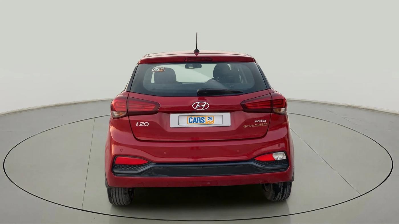 2019 Hyundai Elite i20 ASTA 1.2 (O), Petrol, Manual, 14,567 km, Back/Rear