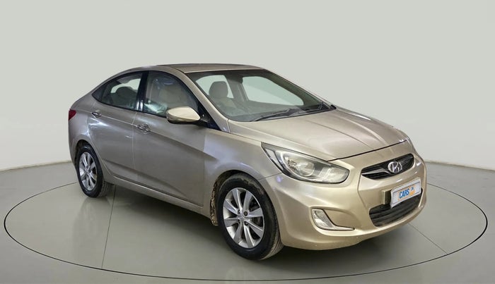 2013 Hyundai Verna FLUIDIC 1.6 VTVT SX OPT, Petrol, Manual, 77,458 km, Right Front Diagonal