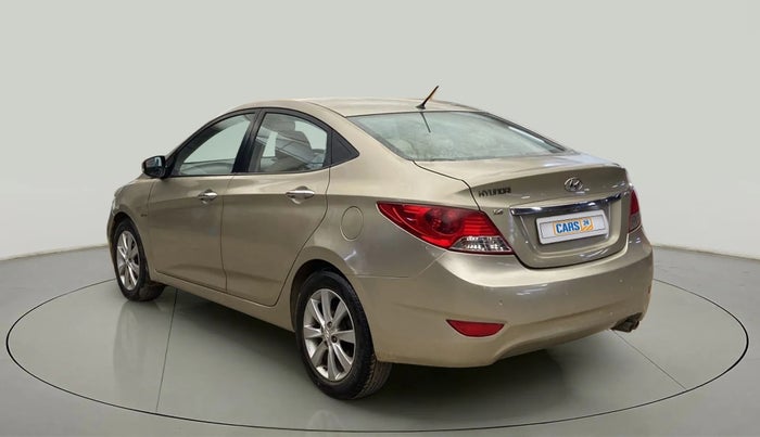 2013 Hyundai Verna FLUIDIC 1.6 VTVT SX OPT, Petrol, Manual, 77,458 km, Left Back Diagonal