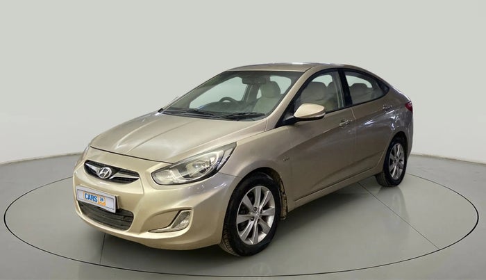 2013 Hyundai Verna FLUIDIC 1.6 VTVT SX OPT, Petrol, Manual, 77,458 km, Left Front Diagonal