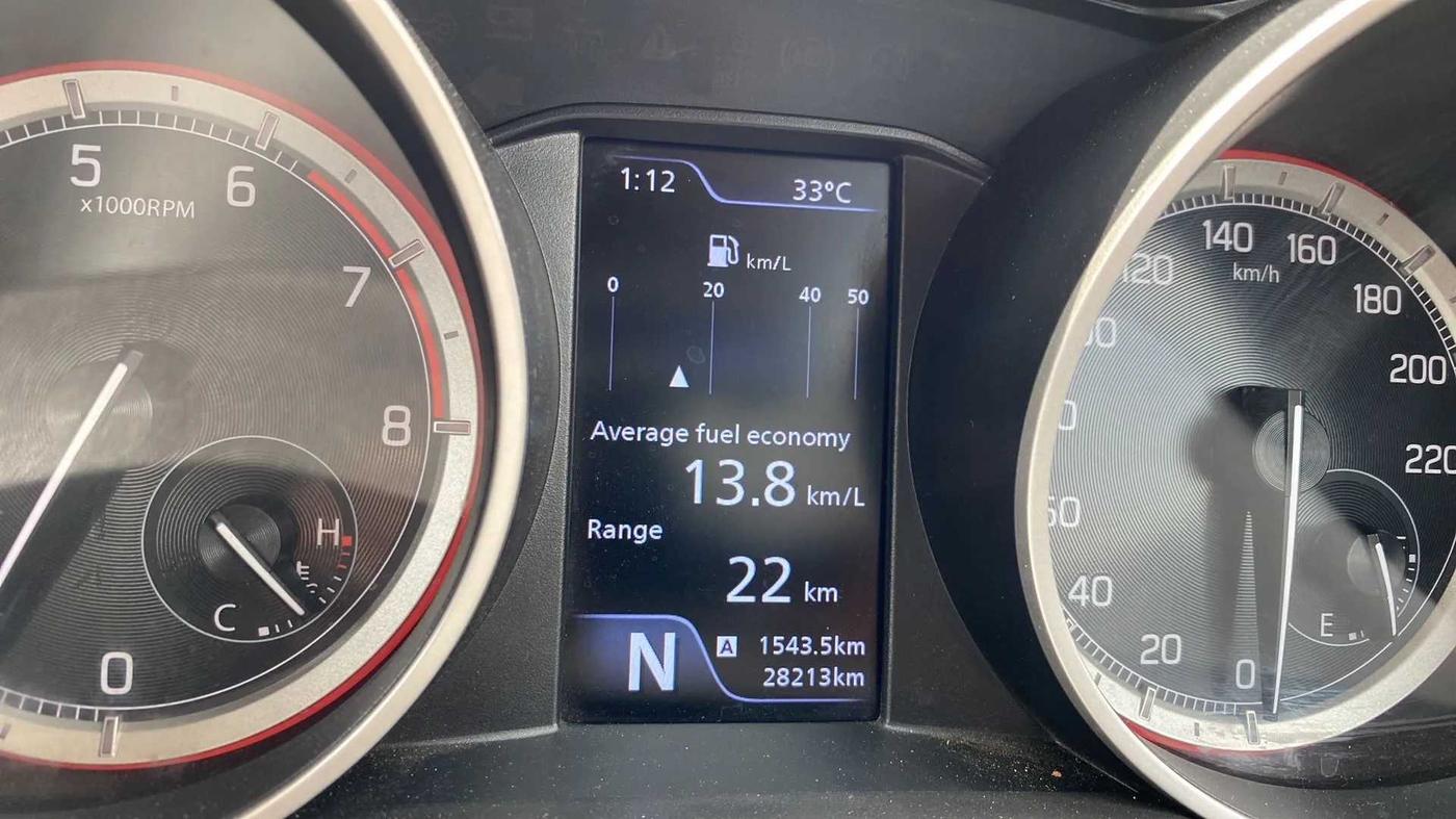 2022 Maruti Swift ZXI PLUS AMT DUAL TONE, Petrol, Automatic, 28,262 km, Odometer Image