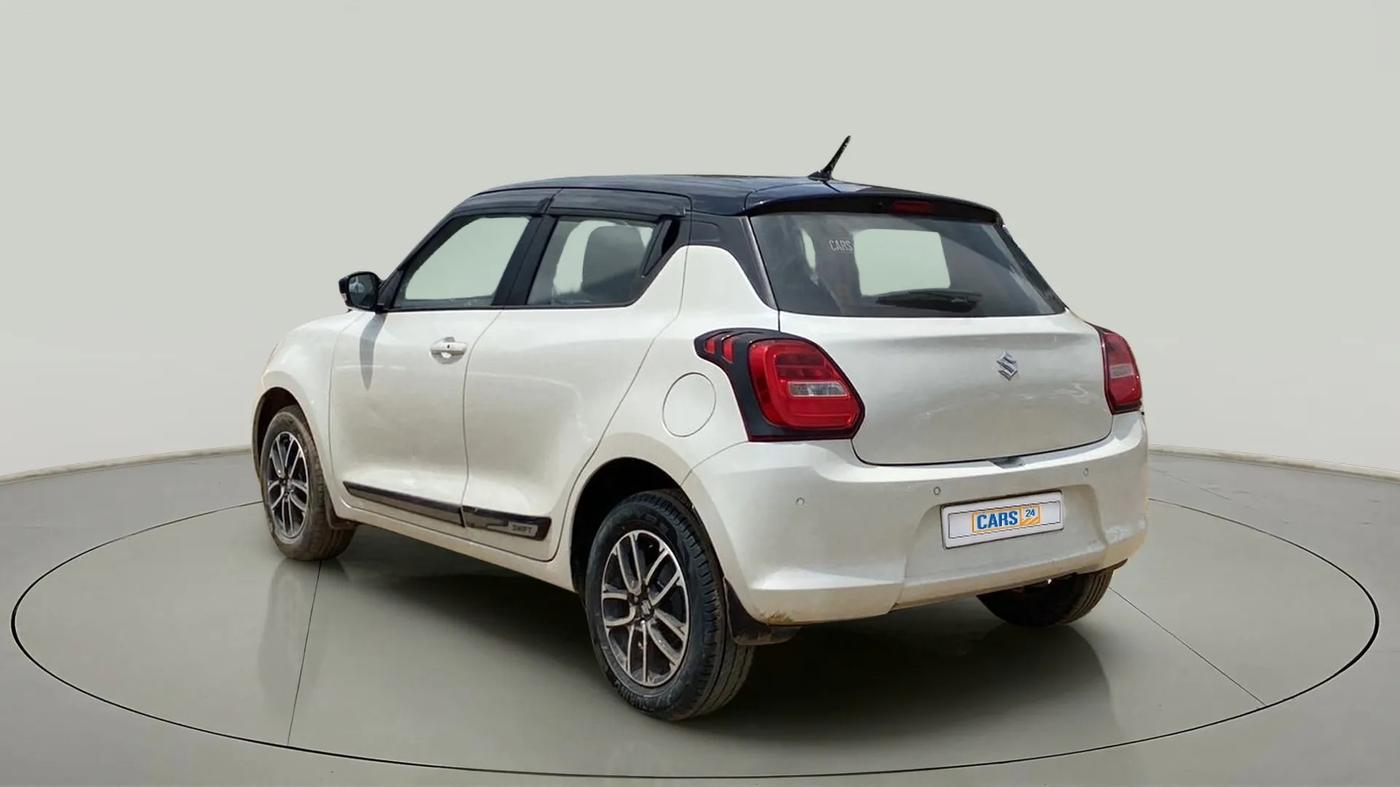 2022 Maruti Swift ZXI PLUS AMT DUAL TONE, Petrol, Automatic, 28,262 km, Left Back Diagonal
