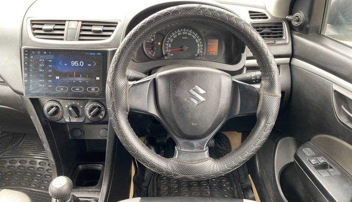 2015 Maruti Swift LXI, Petrol, Manual, 39,039 km, Steering Wheel Close Up