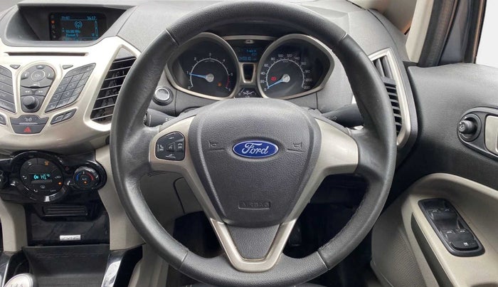 2017 Ford Ecosport TITANIUM 1.5L DIESEL, Diesel, Manual, 49,262 km, Steering Wheel Close Up