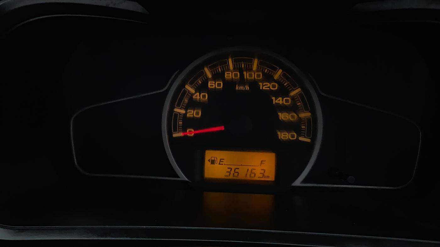 2020 Maruti Alto VXI, Petrol, Manual, 36,268 km, Odometer Image