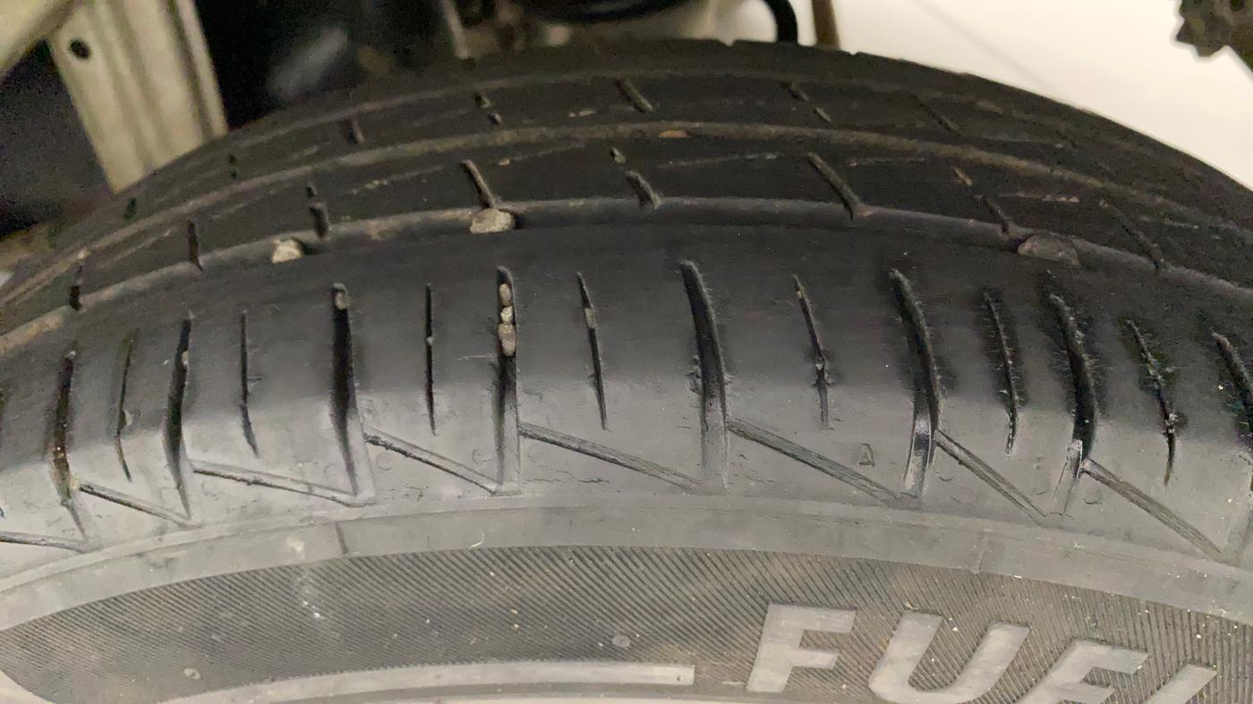 2020 Maruti Alto VXI, Petrol, Manual, 36,268 km, Left Rear Tyre Tread