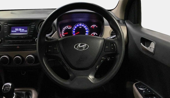 2014 Hyundai Xcent S 1.2, CNG, Manual, 38,925 km, Steering Wheel Close Up