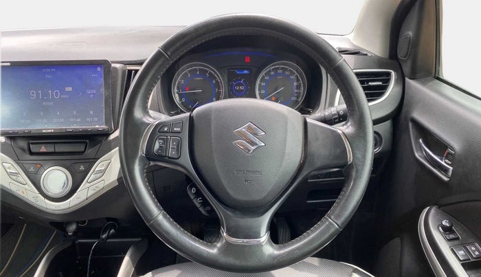 2017 Maruti Baleno ZETA PETROL 1.2, Petrol, Manual, 1,00,693 km, Steering Wheel Close Up