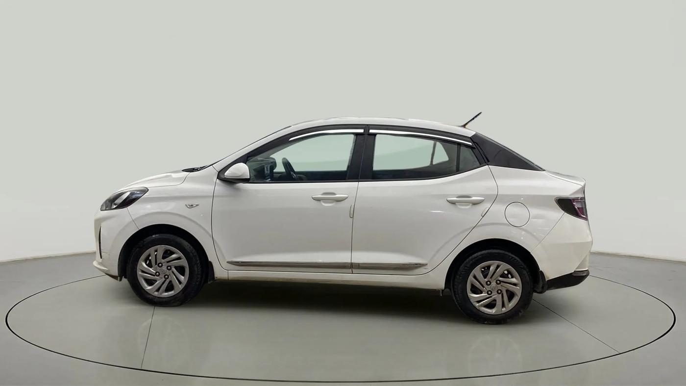 2020 Hyundai AURA S 1.2 CNG, CNG, Manual, 70,759 km, Left Side