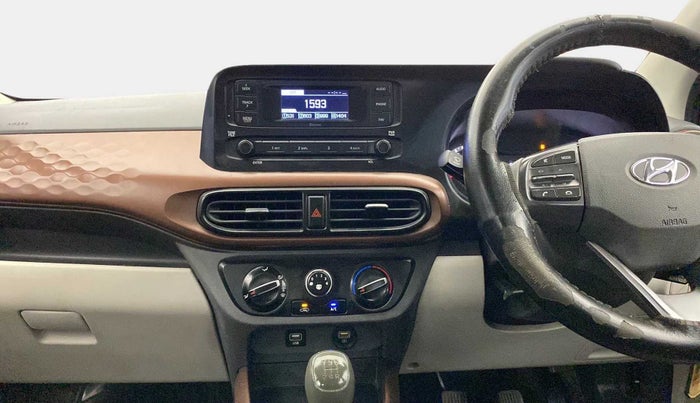 2020 Hyundai AURA S 1.2 CNG, CNG, Manual, 70,759 km, Air Conditioner