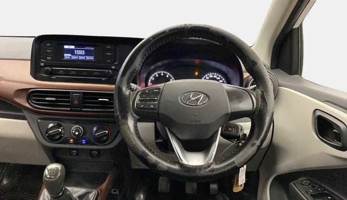 2020 Hyundai AURA S 1.2 CNG, CNG, Manual, 70,759 km, Steering Wheel Close Up