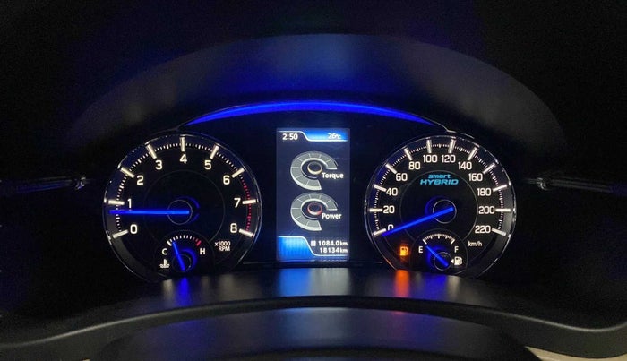 2022 Maruti Ciaz ALPHA 1.5 SHVS PETROL, Petrol, Manual, 18,108 km, Odometer Image