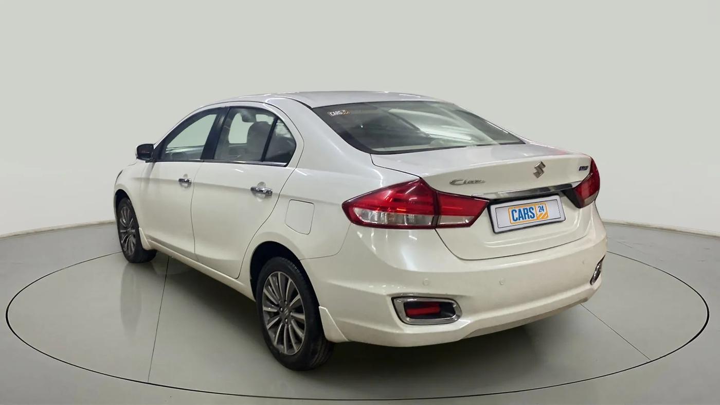 2022 Maruti Ciaz ALPHA 1.5 SHVS PETROL, Petrol, Manual, 18,108 km, Left Back Diagonal
