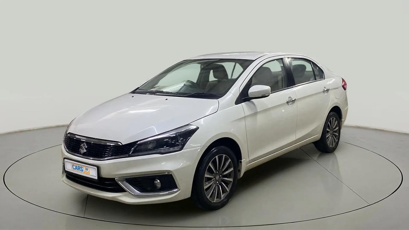2022 Maruti Ciaz ALPHA 1.5 SHVS PETROL, Petrol, Manual, 18,108 km, Left Front Diagonal