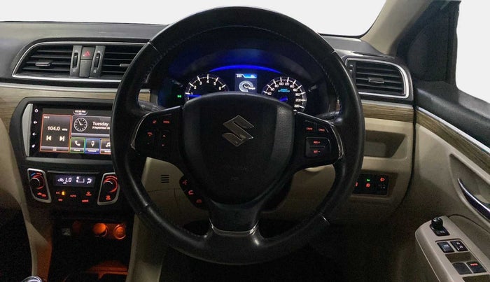 2022 Maruti Ciaz ALPHA 1.5 SHVS PETROL, Petrol, Manual, 18,108 km, Steering Wheel Close Up