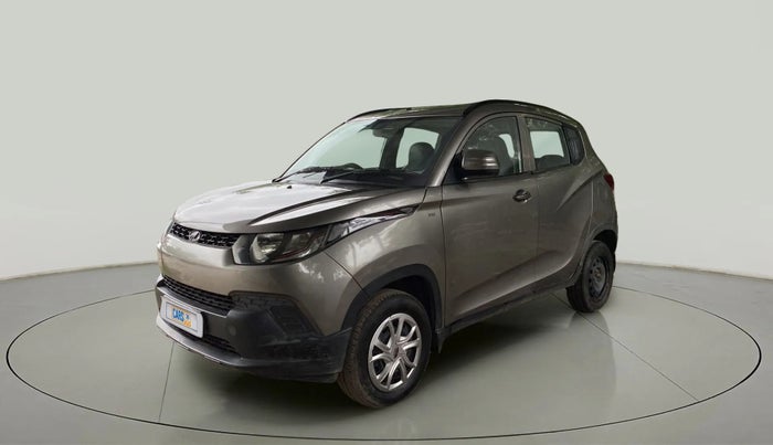 2017 Mahindra Kuv100 K4 6 STR, Petrol, Manual, 38,125 km, Left Front Diagonal
