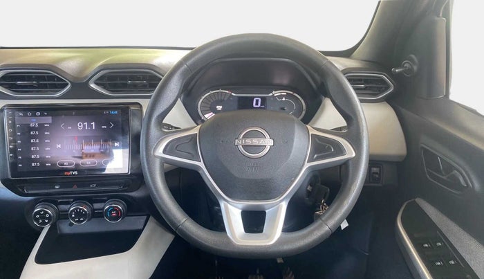 2022 Nissan MAGNITE XE, Petrol, Manual, 28,256 km, Steering Wheel Close Up