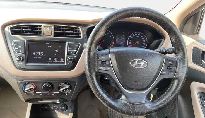 2019 Hyundai Elite i20 SPORTZ PLUS 1.2, Petrol, Manual, 63,075 km, Steering Wheel Close Up