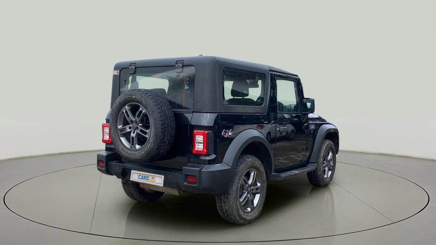 2022 Mahindra Thar LX HT PETROL 4WD MT, Petrol, Manual, 32,538 km, Right Back Diagonal