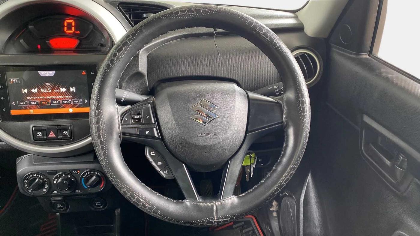 2022 Maruti S PRESSO VXI+, CNG, Manual, 13,888 km, Steering Wheel Close Up