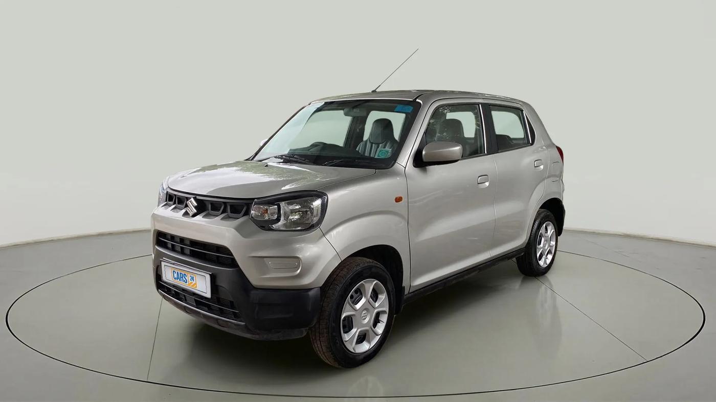 2022 Maruti S PRESSO VXI+, CNG, Manual, 13,888 km, Left Front Diagonal