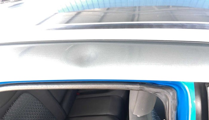 2018 Tata NEXON XZA PLUS PETROL DUAL TONE, Petrol, Automatic, 33,076 km, Right B pillar - Slightly dented