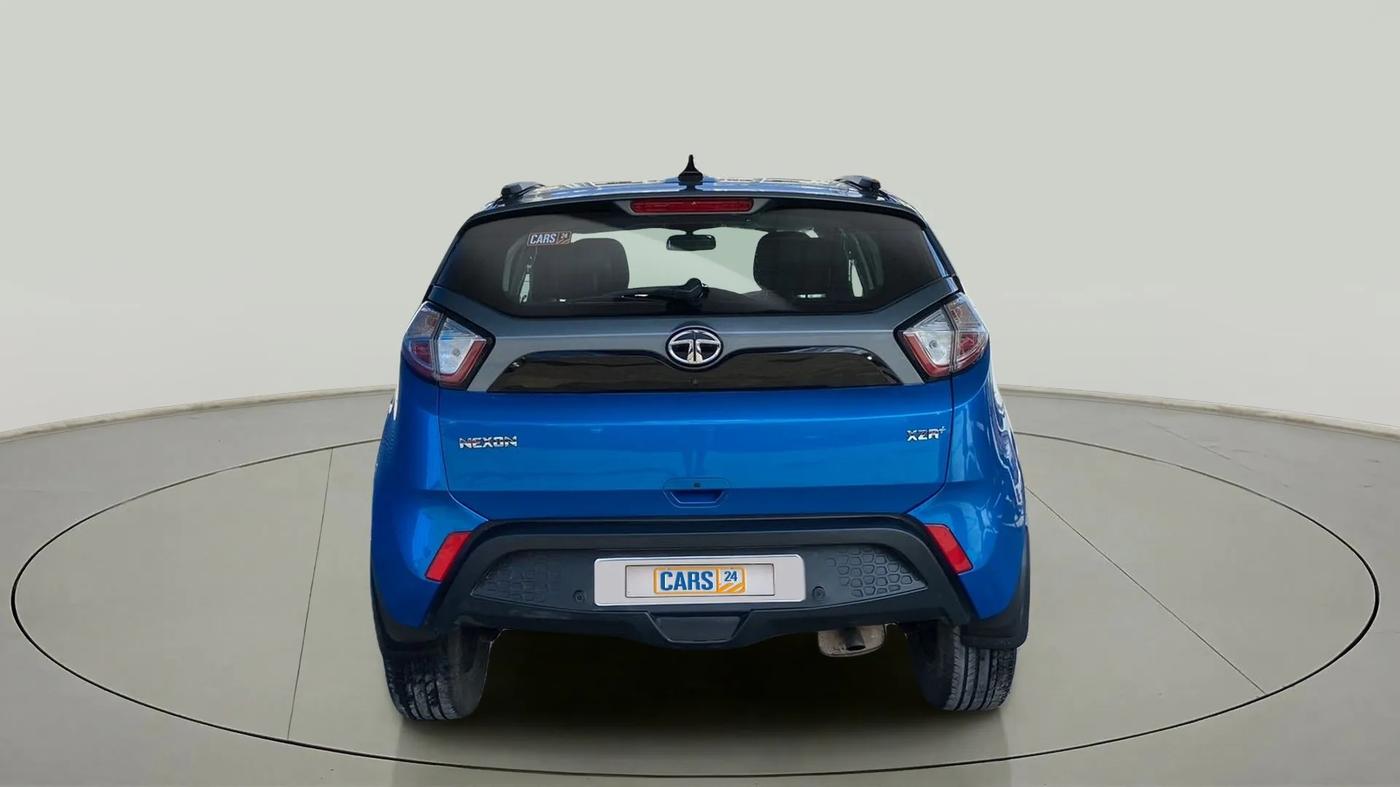 2018 Tata NEXON XZA PLUS PETROL DUAL TONE, Petrol, Automatic, 33,076 km, Back/Rear