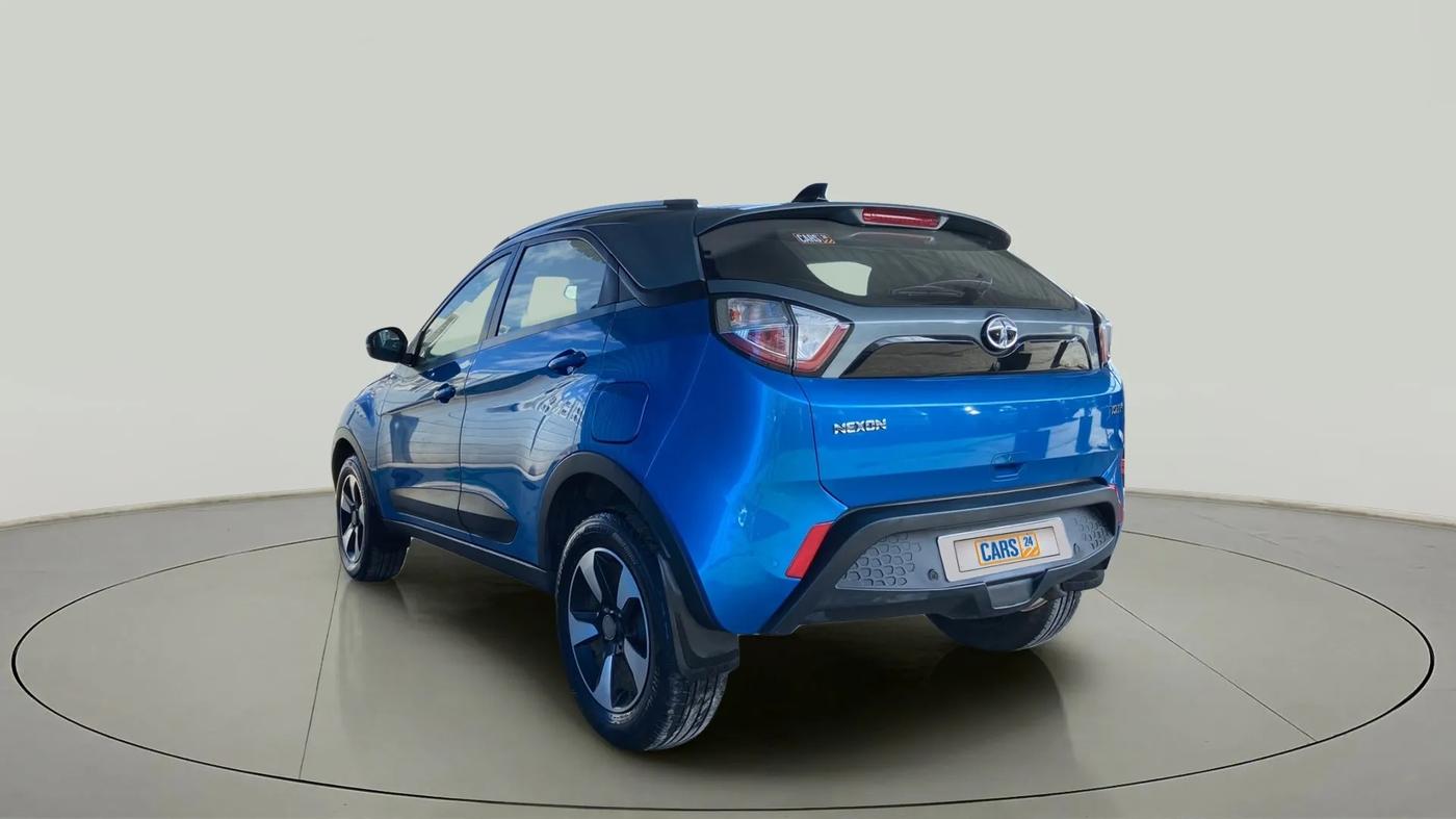 2018 Tata NEXON XZA PLUS PETROL DUAL TONE, Petrol, Automatic, 33,076 km, Left Back Diagonal