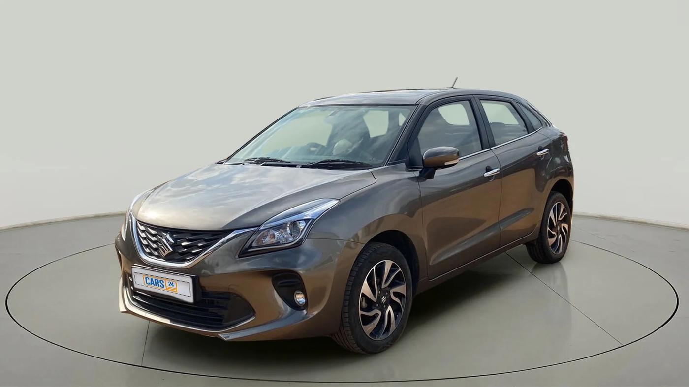 2021 Maruti Baleno ZETA CVT PETROL 1.2, Petrol, Automatic, 42,558 km, Left Front Diagonal