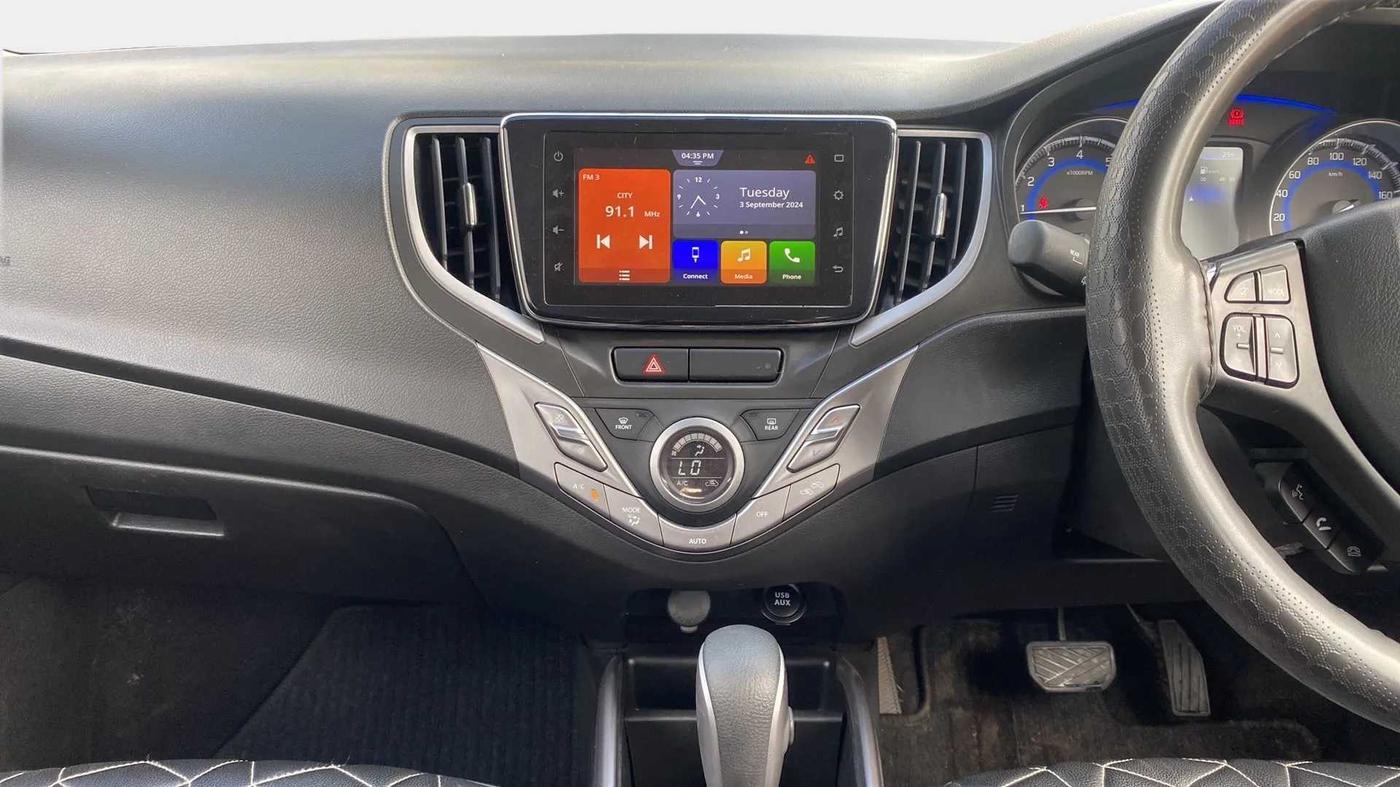 2021 Maruti Baleno ZETA CVT PETROL 1.2, Petrol, Automatic, 42,558 km, Air Conditioner
