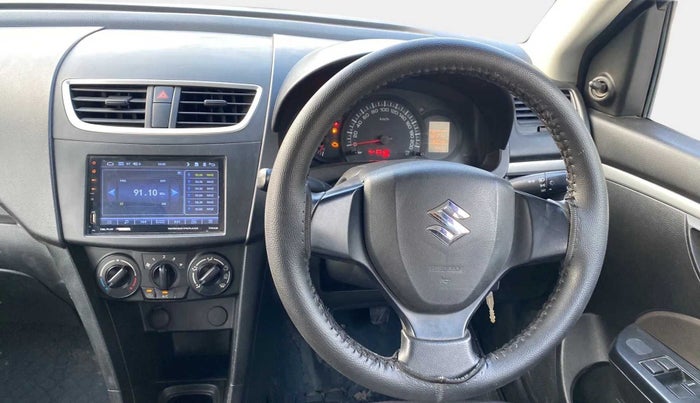 2017 Maruti Swift LXI (O), Petrol, Manual, 80,010 km, Steering Wheel Close Up