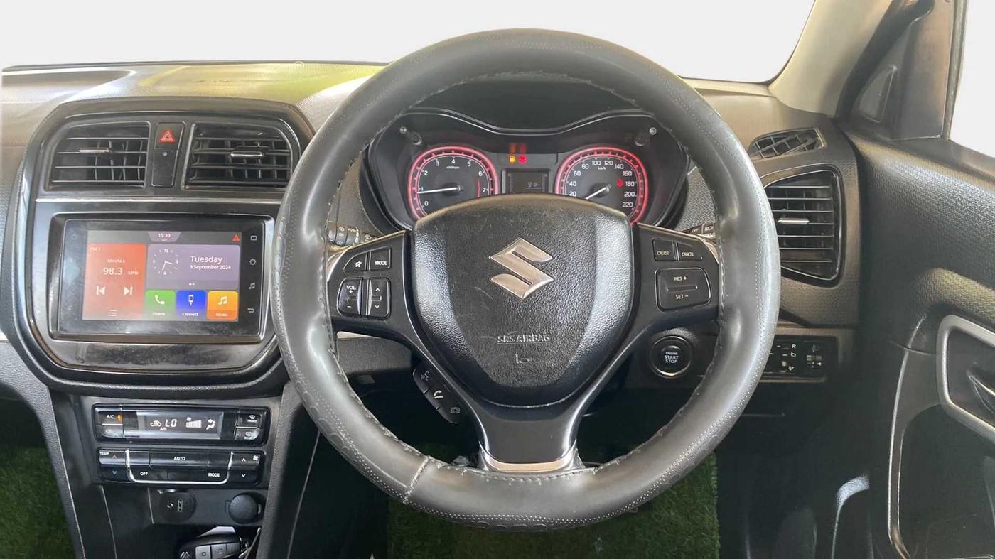 2021 Maruti Vitara Brezza ZXI PLUS, Petrol, Manual, 18,369 km, Steering Wheel Close Up
