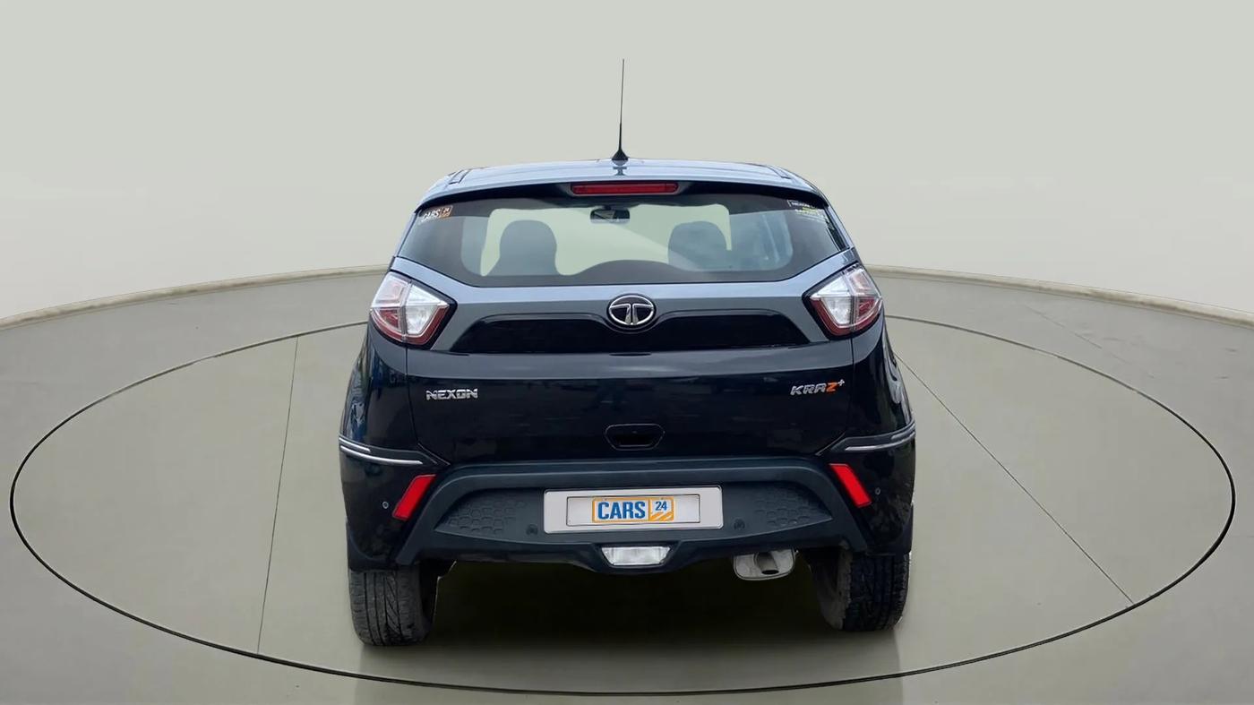 2019 Tata NEXON KRAZ PLUS AMT PETROL, Petrol, Automatic, 23,645 km, Back/Rear