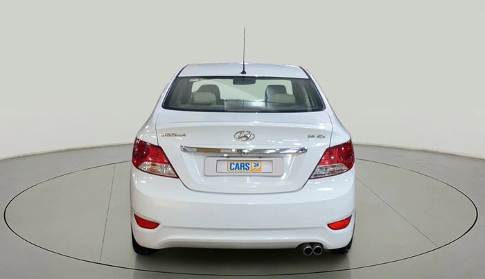 2014 Hyundai Verna FLUIDIC 1.6 VTVT SX, Petrol, Manual, 80,844 km, Back/Rear