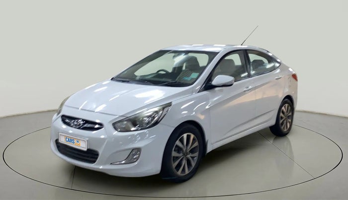 2014 Hyundai Verna FLUIDIC 1.6 VTVT SX, Petrol, Manual, 80,844 km, Left Front Diagonal